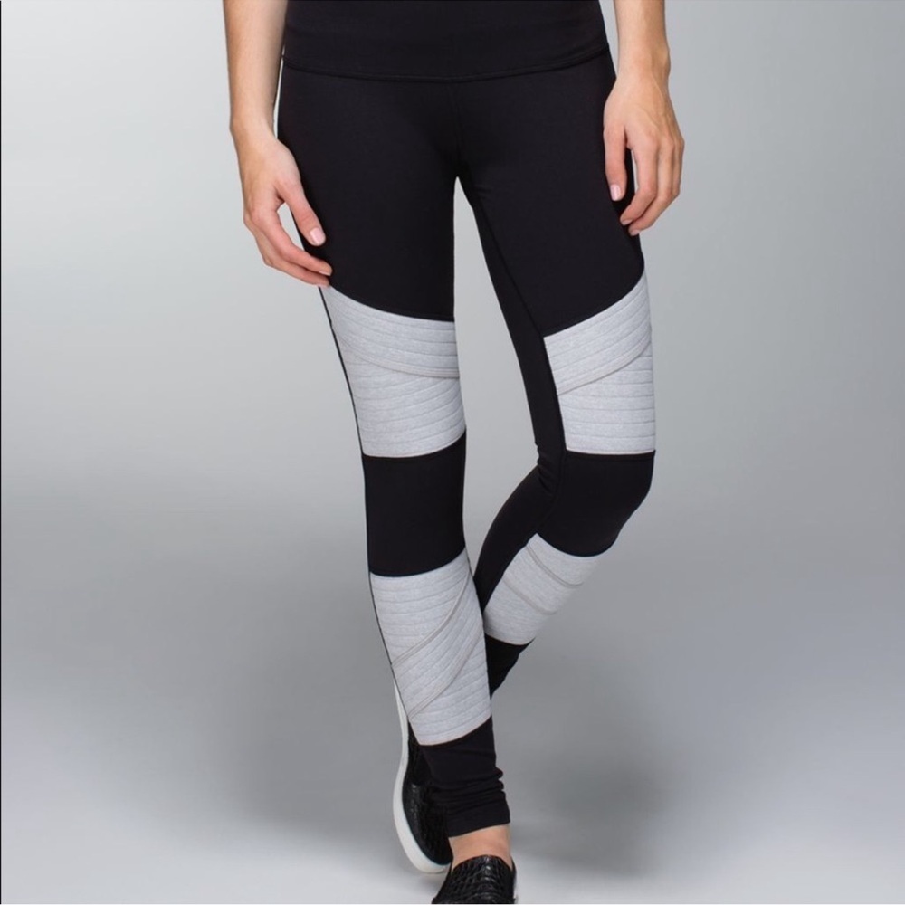 Lululemon Luon Moto Rocket Leggings Tights sz 8